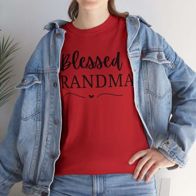 Blessed Grandma Shirt,Personalized Grandma Shirt,Mom Life Shirt - Image 9