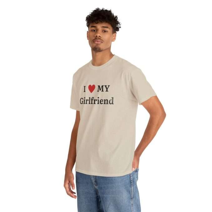 Mens I Love My Girlfriend T-Shirt Gift Joke Birthday Valentines Day - Image 5