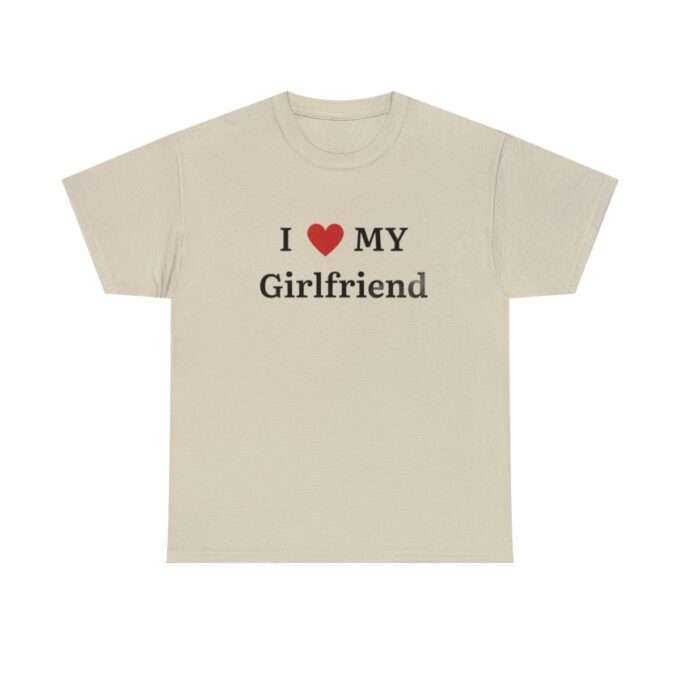 Mens I Love My Girlfriend T-Shirt Gift Joke Birthday Valentines Day - Image 4