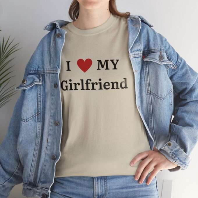 Mens I Love My Girlfriend T-Shirt Gift Joke Birthday Valentines Day - Image 6