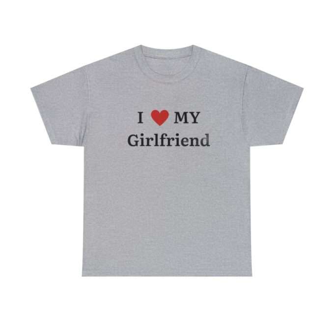 Mens I Love My Girlfriend T-Shirt Gift Joke Birthday Valentines Day - Image 8