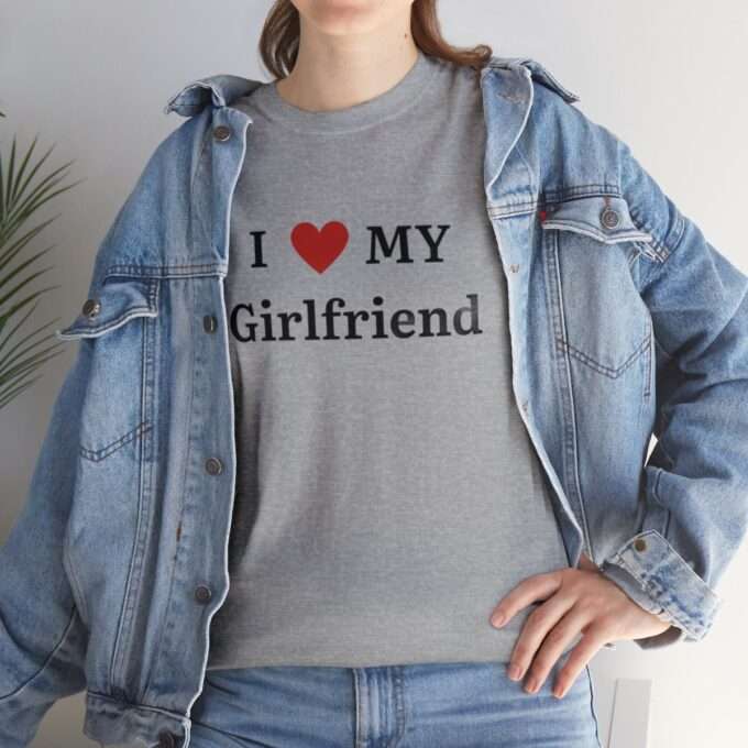 Mens I Love My Girlfriend T-Shirt Gift Joke Birthday Valentines Day - Image 9