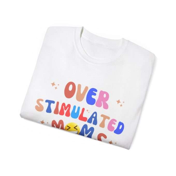 Over Stimulated Moms Club Shirt, Retro Shirt for Moms - Image 2