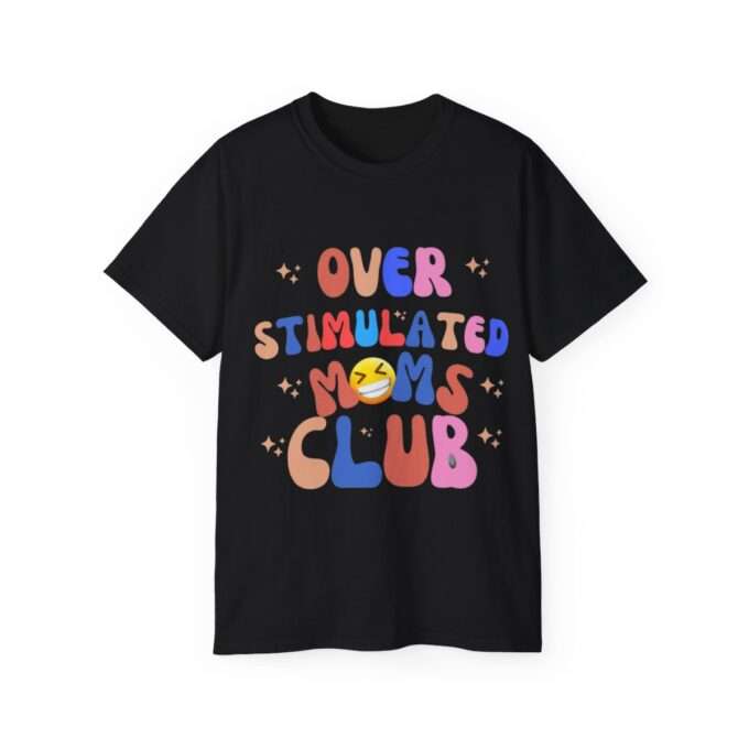 Over Stimulated Moms Club Shirt, Retro Shirt for Moms - Image 4