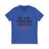 Black History Months | Black History Month Period Shirt, Black Live Matter T-shirt , Short Sleeve V-Neck Tee - Image 3