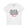 Black History Months | Black History Month Period Shirt, Black Live Matter T-shirt , Short Sleeve V-Neck Tee
