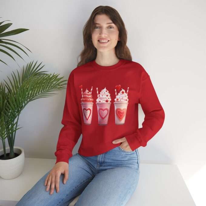 Womens Valentines Day Sweatshirt, Valentines Sweater - Image 3