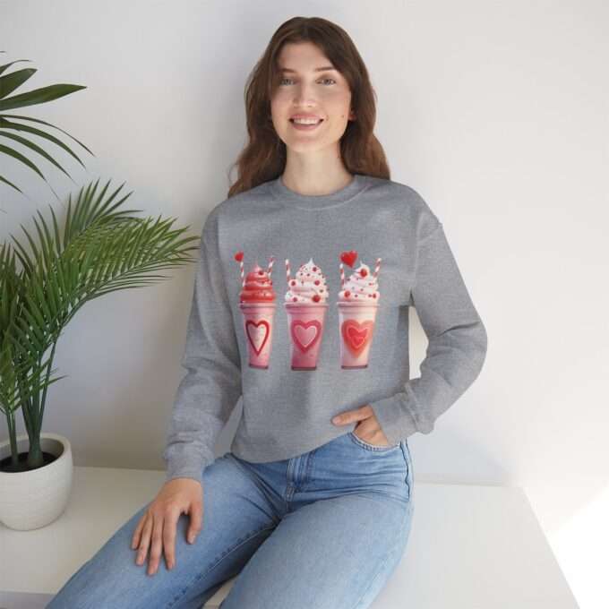 Womens Valentines Day Sweatshirt, Valentines Sweater - Image 10