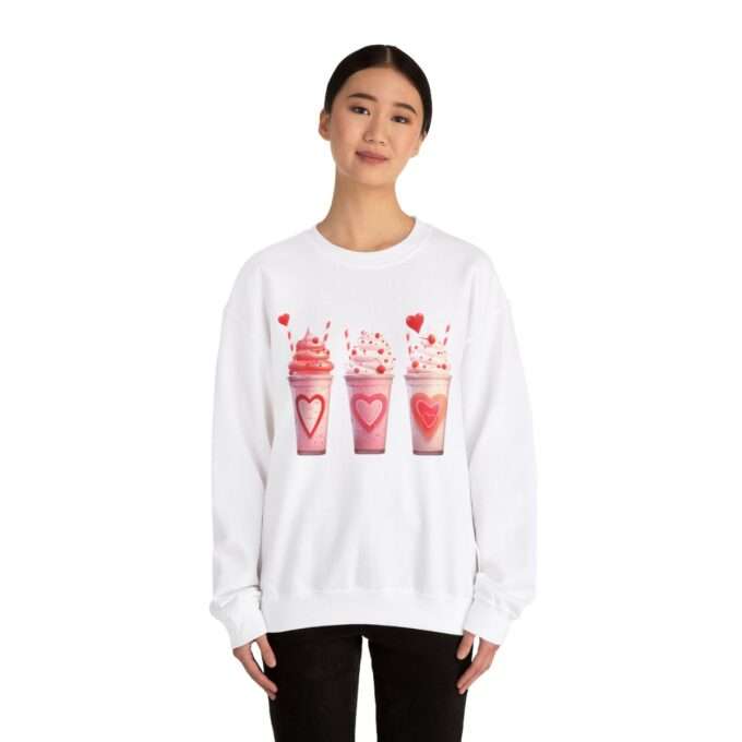 Womens Valentines Day Sweatshirt, Valentines Sweater - Image 5