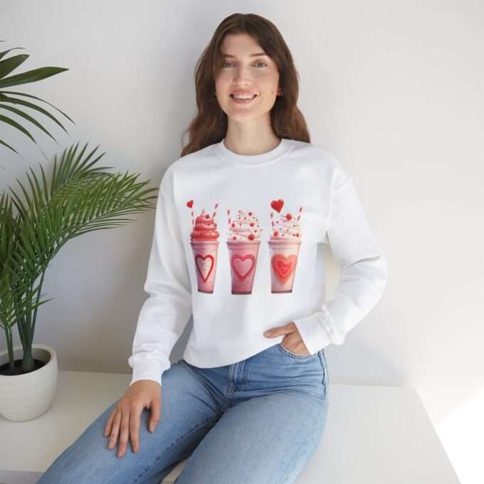 Womens Valentines Day Sweatshirt, Valentines Sweater - Image 6