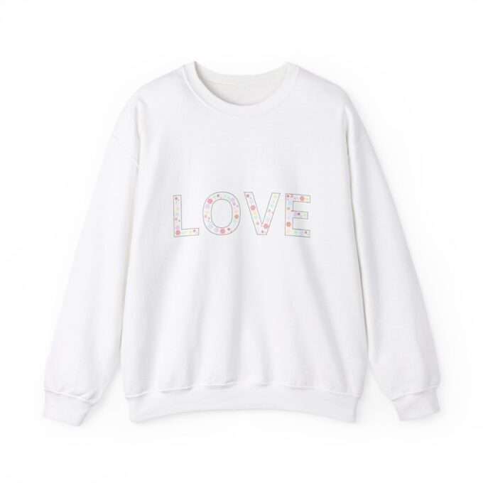 Love Sweatshirt, Love Flower T-Shirt, Gift For Fiance, Engagement Shirt - Image 4