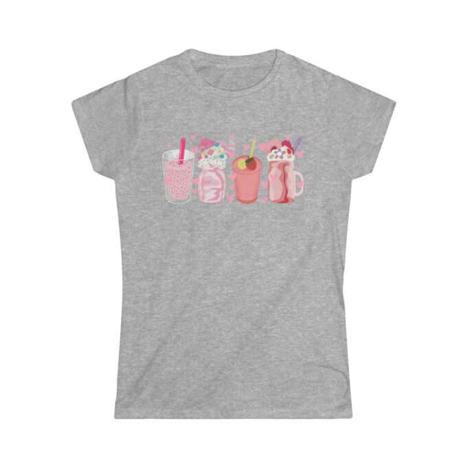 Women's Valentines Day Shirt, Valentine Coffee Sweater - Image 3