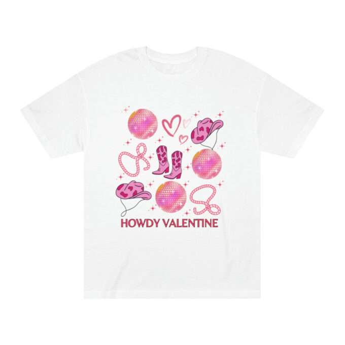 Western Graphic Tee, Howdy Tee, Howdy Shirt ,Valentine Unisex Classic Tee