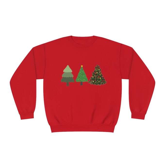 Christmas Tree Sweatshirt, Christmas Crewneck, Holiday Sweaters for Women - Image 9