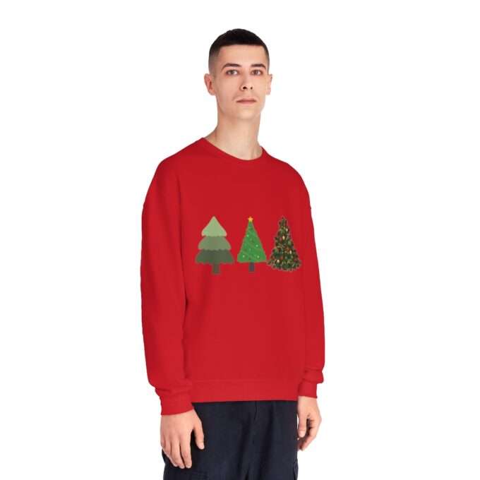 Christmas Tree Sweatshirt, Christmas Crewneck, Holiday Sweaters for Women - Image 10