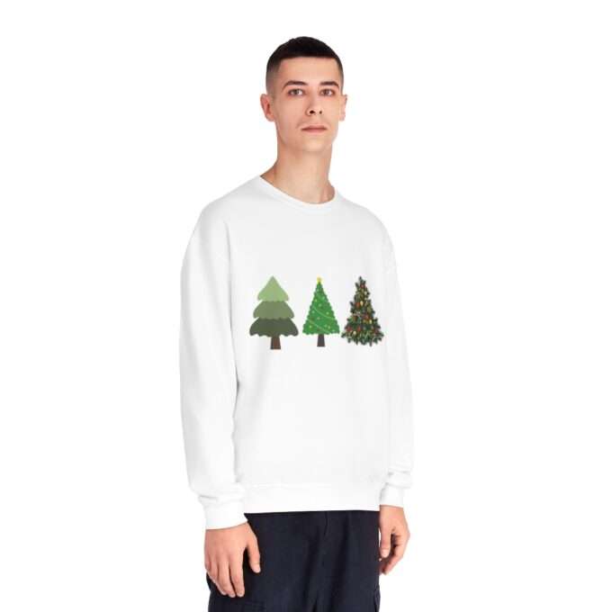 Christmas Tree Sweatshirt, Christmas Crewneck, Holiday Sweaters for Women - Image 5