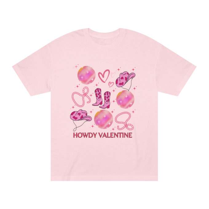 Western Graphic Tee, Howdy Tee, Howdy Shirt ,Valentine Unisex Classic Tee - Image 9