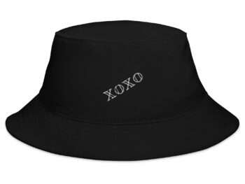 XOXO bucket Hat | XOXO | Valentine's Day Hat | Heartbreaker Hat | Heart | VDay Gift Ideas | Valentine's Day Gift Ideas | bucket Hats XOXO