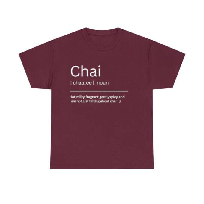 Chai Definition Shirt Unisex Heavy Cotton Tee