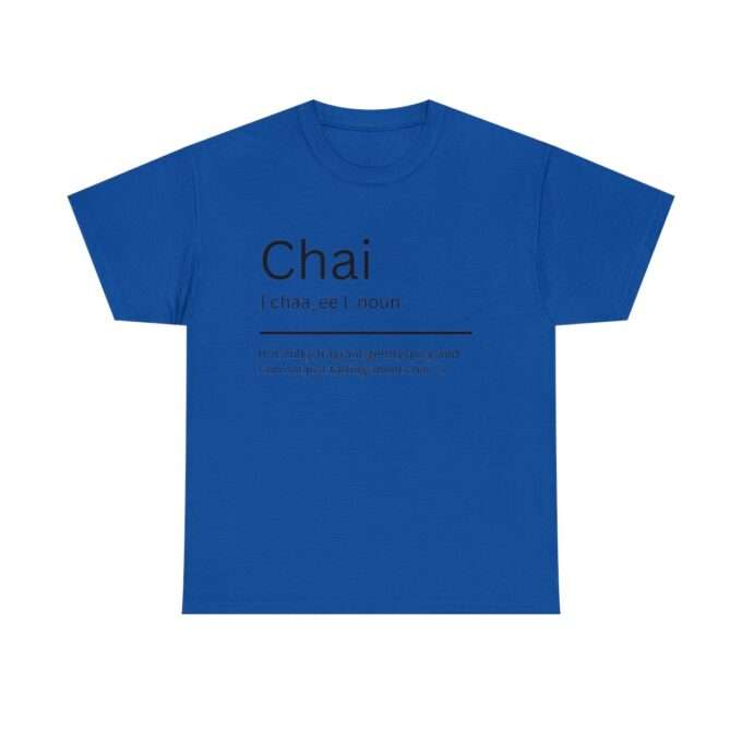 Chai Definition Shirt Unisex Heavy Cotton Tee - Image 10