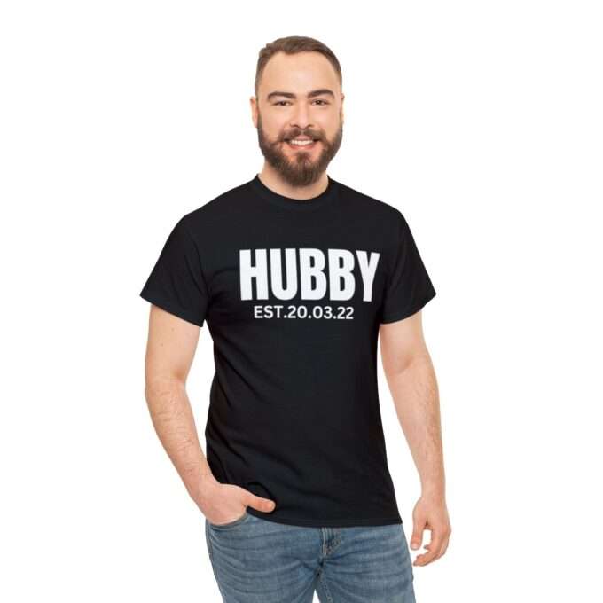 Wifey and Hubby Shirts Trendy Duo  Unisex Heavy Cotton Tee - Image 3