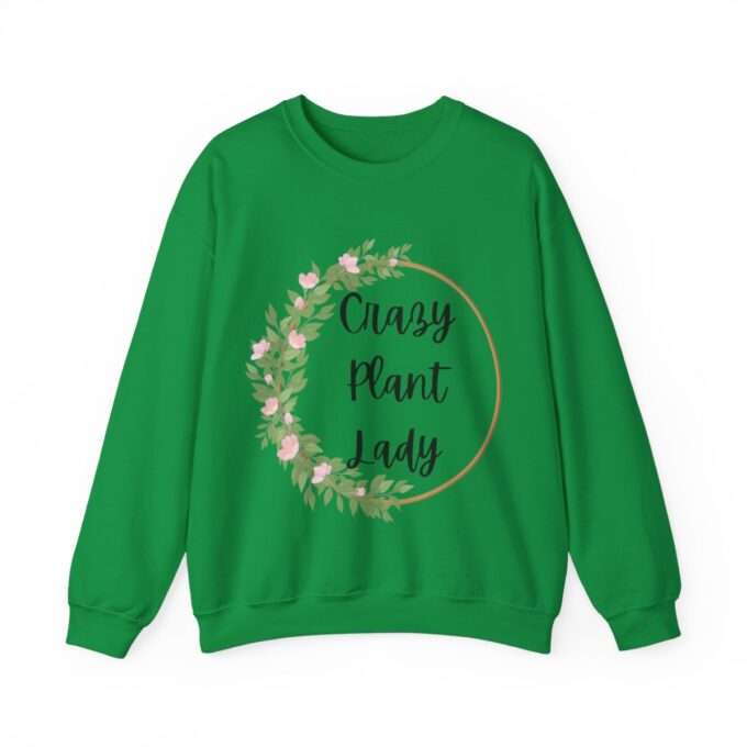 Gift For Plant Lover Sweatshirt Crazy Plant Lady Shirt ,Unisex Heavy Blend™ Crewneck Sweatshirt - Image 11