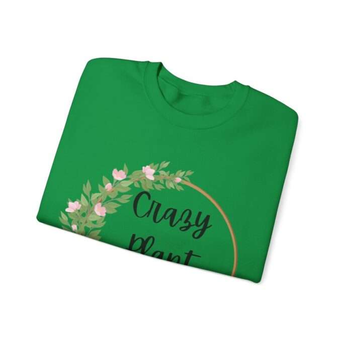 Gift For Plant Lover Sweatshirt Crazy Plant Lady Shirt ,Unisex Heavy Blend™ Crewneck Sweatshirt - Image 12