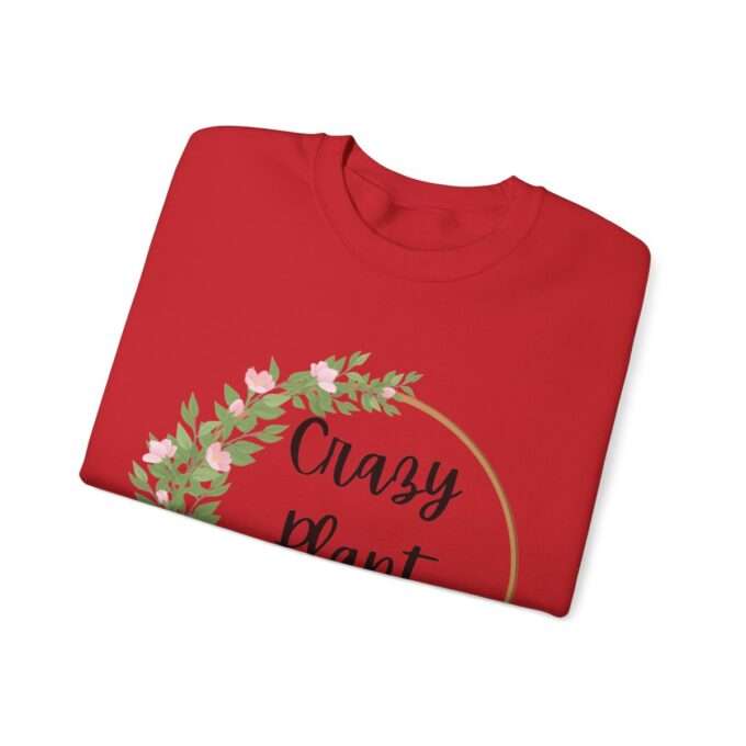 Gift For Plant Lover Sweatshirt Crazy Plant Lady Shirt ,Unisex Heavy Blend™ Crewneck Sweatshirt - Image 15