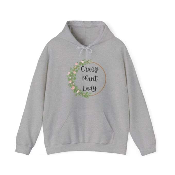 Crazy Plant Lady Hoodie ,Unisex Heavy Blend™ Hooded Sweatshirt - Image 7