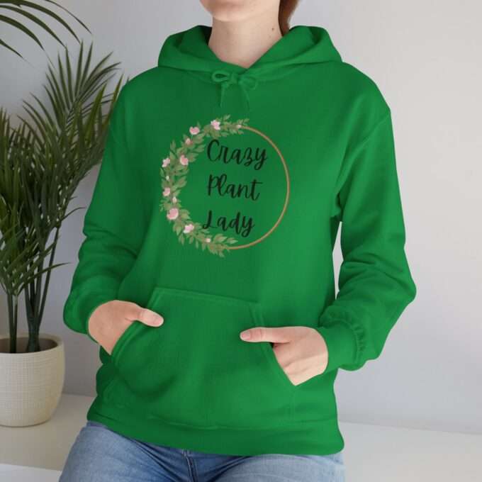 Crazy Plant Lady Hoodie ,Unisex Heavy Blend™ Hooded Sweatshirt - Image 12