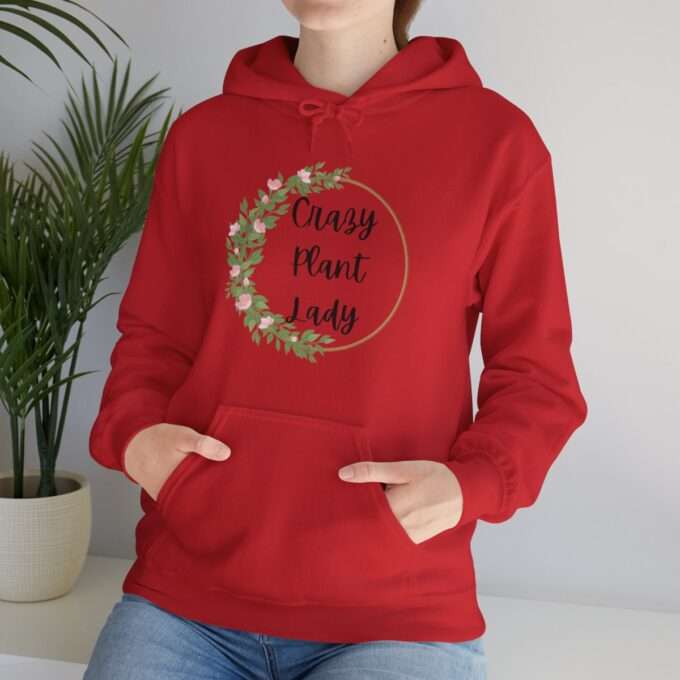 Crazy Plant Lady Hoodie ,Unisex Heavy Blend™ Hooded Sweatshirt - Image 18