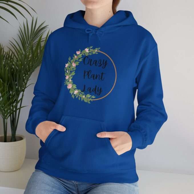 Crazy Plant Lady Hoodie ,Unisex Heavy Blend™ Hooded Sweatshirt - Image 15