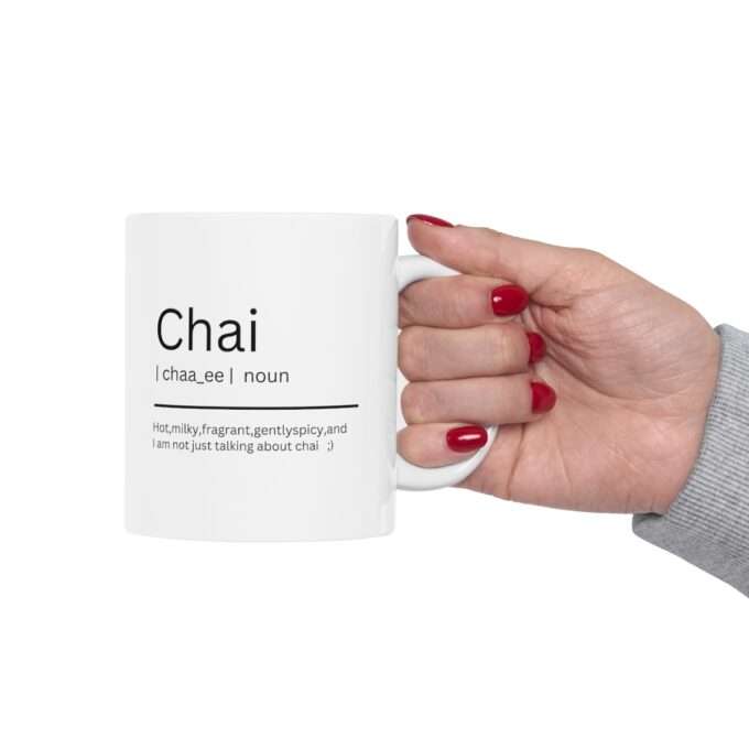 Chai Lovers  Mug 11oz,Chai Difinition - Image 5