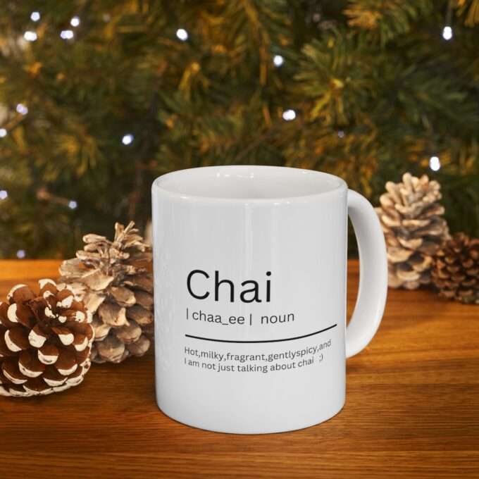 Chai Lovers  Mug 11oz,Chai Difinition - Image 4