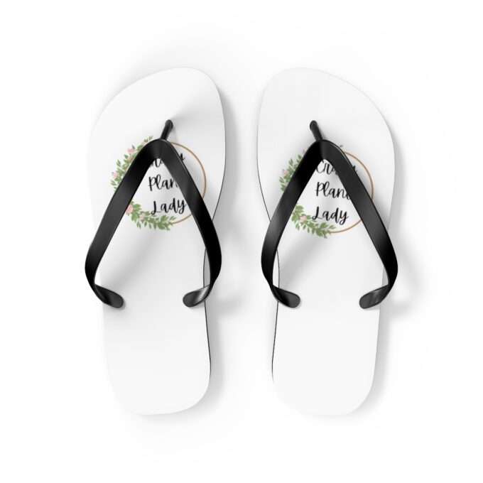 Plant Lady Crazy Plant Lover Flip Flops - Image 6