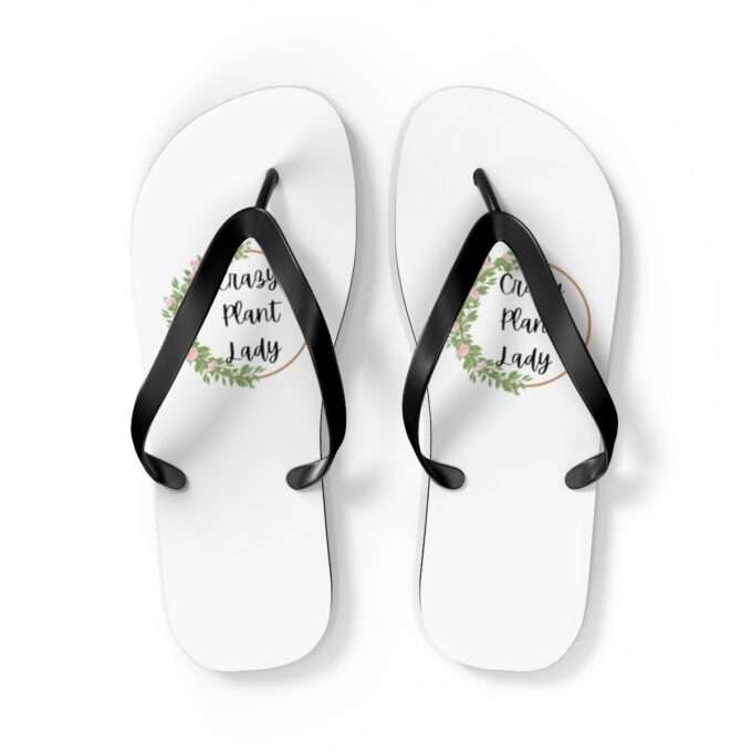 Plant Lady Crazy Plant Lover Flip Flops