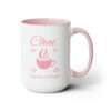 Chai Mug Two-Tone Karak,Tea and Coffee Mugs, 15oz - Image 2