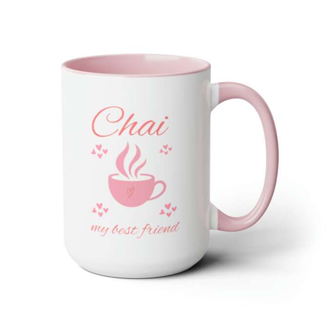 Chai Mug Two-Tone Karak,Tea and Coffee Mugs, 15oz - Image 2