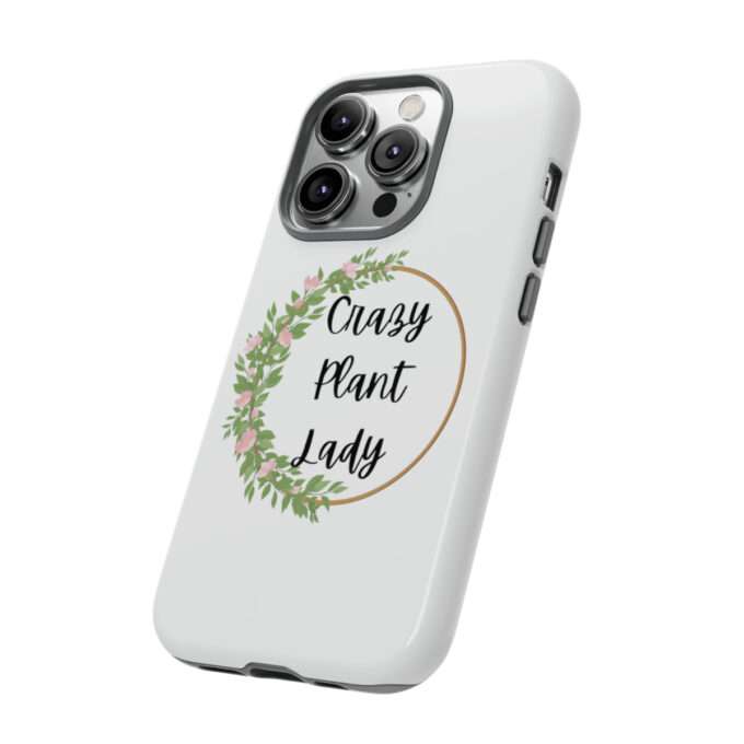 Plant Lover Birthday Gift Crazy Plant Lady iPhone Tough Cases - Image 6