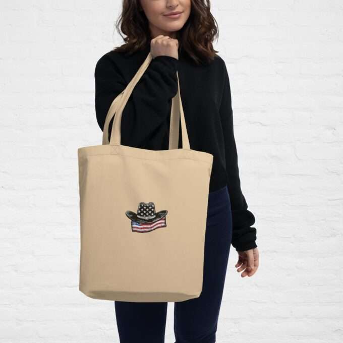 Country Tote Bag ,USA Flag Tote Bag,  Eco Tote Bag - Image 2
