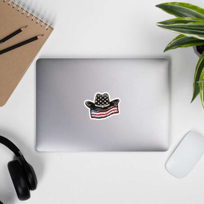 USA Flag Sticker, Bubble-free stickers - Image 7