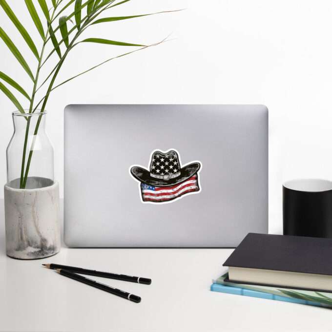 USA Flag Sticker, Bubble-free stickers - Image 8