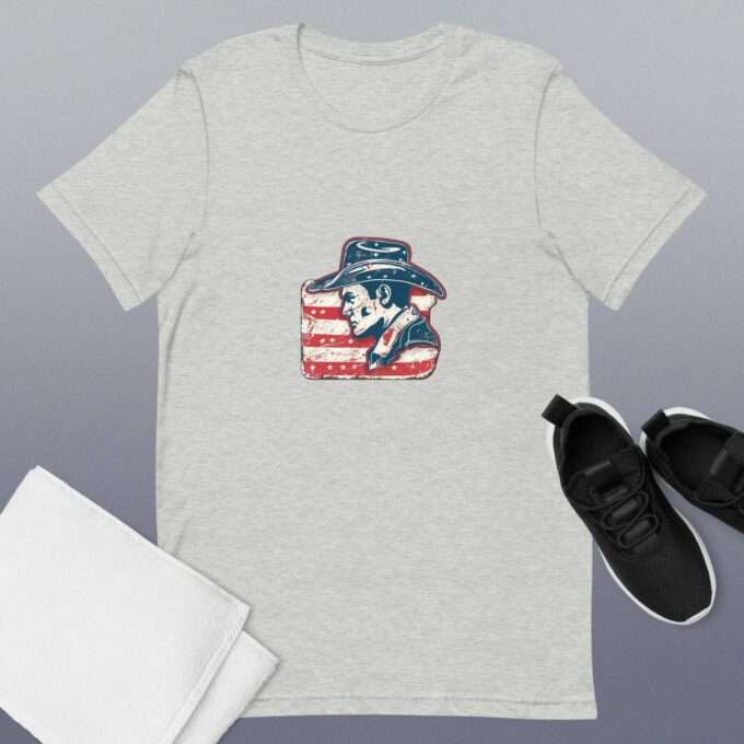 Stylish USA Flag Tshirt - Perfect for Labor Day & Gifts,Unisex t-shirt