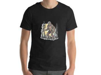 Bigfoot Picture Tshirts, Adventure t-shirts, Bigfoot fan apparel