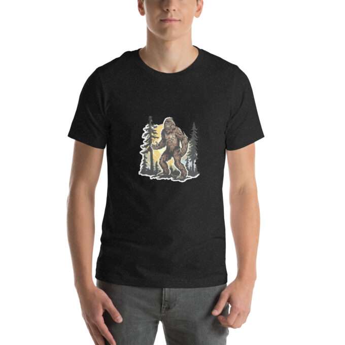 Bigfoot Picture Tshirts, Adventure t-shirts, Bigfoot fan apparel