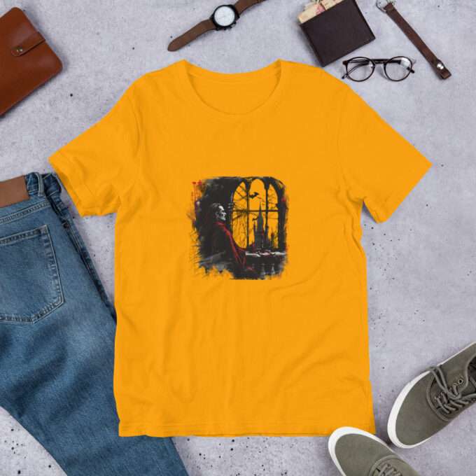 Halloween graphic shirt, Vintage Vampire Movie Poster T-Shirt - Vampire T-Shirt. - Image 5