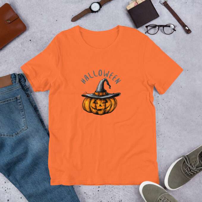 Pumpkin Halloween Shirts, Halloween Clothing - Image 2