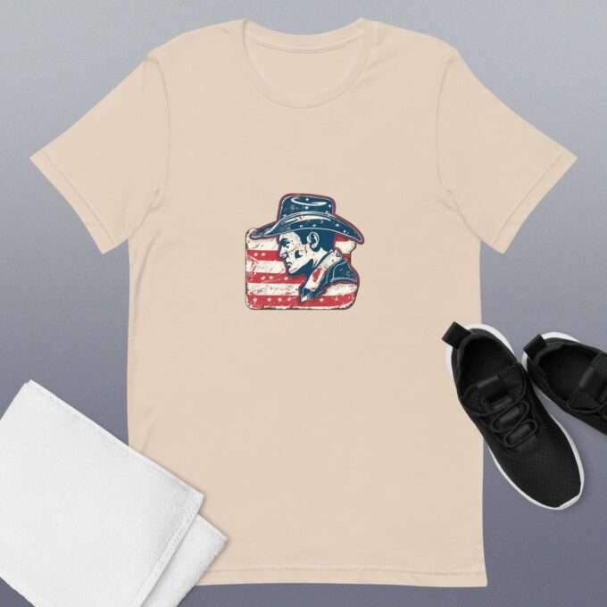 Stylish USA Flag T-shirt - Perfect for Labor Day & Gifts - Image 4