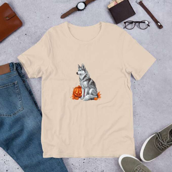 Husky Halloween Shirt , Dogs Halloween Shirt - Image 7