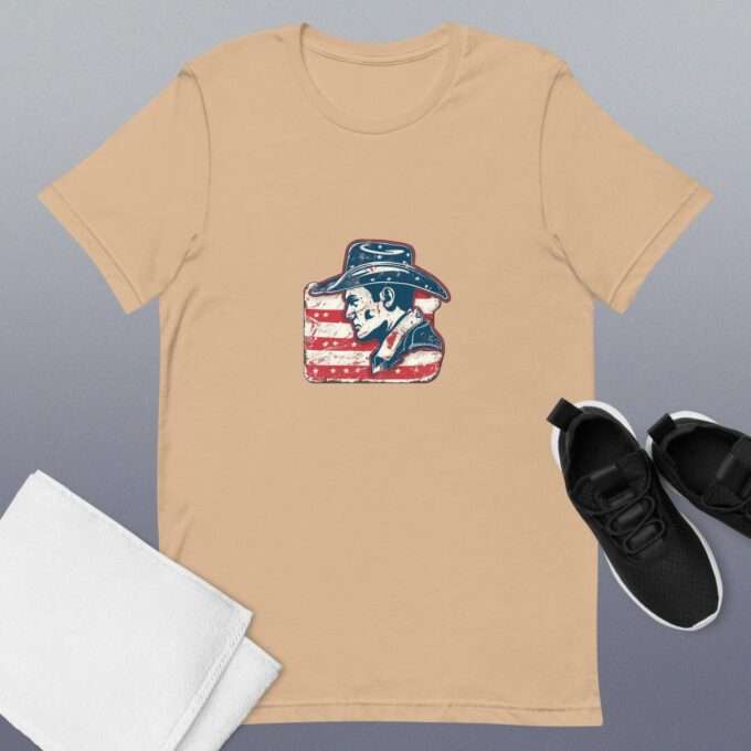 Stylish USA Flag T-shirt - Perfect for Labor Day & Gifts - Image 7